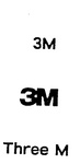3M                                                                    THREE M