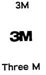 3M                                                                    THREE M