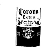 CORONA EXTRA LA CERVEZA MAS FINA BEER BIERE BIER BIRRA