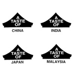 A TASTE OF CHINA ; A TASTE OF INDIA ; A TASTE OF JAPAN ; A TASTE OF MALAYSIA