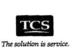 TCS THE SOLUTION IS SERVICE.