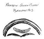 RAINBOW GREEN CLEAN BANANAS