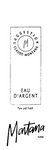 MONTANA CLAUDE MONTANA SUGGESTION M EAU D'ARGENT PURE AND FRESH