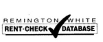 REMINGTON WHITE RENT CHECK DATABASE