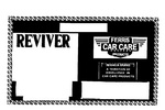REVIVER FERRIS CAR CARE PRODUCTS REGALIA BRAND A TRADITION OF EXCELLENCE IN CAR CARE PRODUCTS