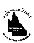 A GLAMALYNE PRODUCT BY T.R. SAYERS FURNITURE P/L QUEENSLAND MADE