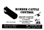 SMACK RUBBER CATTLE CONTROL