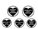SYDNEY CITY MISSION                                                   CANBERRA CITY MISSION                                                 WOLLONGONG CITY MISSION                                               PERTH CITY MISSION                           