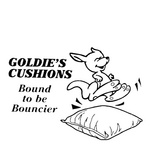 GOLDIE'S CUSHIONS BOUND TO BE BOUNCIER