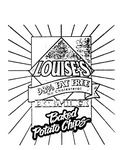 LOUISES'S  98% FAT FREE NO CHOLESTEROL EXTRA THICK BAKED POTATO CHIPS