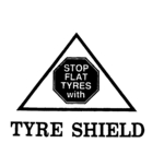 STOP FLAT TYRES WITH TYRE SHIELD