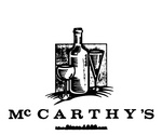 MCCARTHY'S SINCE 1880