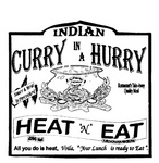 INDIAN CURRY IN A HURRY  HEAT 'N' EAT  AUTHENTIC INDIAN TASTE  VOILA