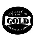 WEST END GOLD SINCE 1859 MID STRENGTH BEER