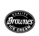 BROWNES QUALITY ICE CREAM