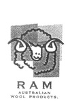 RAM AUSTRALIAN WOOL PRODUCTS.