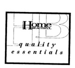 AUSTRALIAN HOME BEAUTIFUL  HB  QUALITY ESSENTIALS