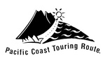 PACIFIC COAST TOURING ROUTE.
