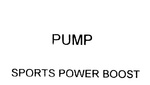 PUMP SPORTS POWER BOOST