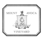 MOUNT AVOCA VINEYARD JOHN E BARRY POUTEZ EN AVANT