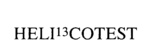 HELI13COTEST