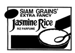 SIAM GRAINS' EXTRA FANCY JASMINE RICE RIZ PARFUME