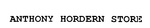 ANTHONY HORDERN STORE