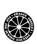 ORANGE NEEDLES FOR THE SEWING MACHINE