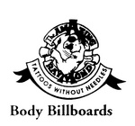 THE AMAZING RAYMOND TATTOOS WITHOUT NEEDLES BODY BILLBOARDS