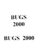 BUGS 2000