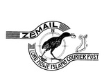 ZEMAIL  LORD HOWE ISLAND COURIER POST  N