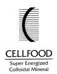 C CELLFOOD SUPER ENERGIZED COLLOIDAL MINERAL
