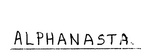 ALPHANASTA