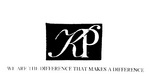 KP WE ARE THE DIFFERENCE THAT MAKES A DIFFERENCE