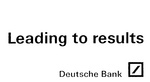 LEADING TO RESULTS DEUTSCHE BANK