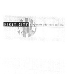 FIRST CITY CORPORATE ADVISORY SERVICES