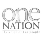 ONE NATION THE VOICE OF THE PEOPLE