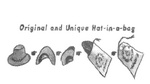 ORIGINAL AND UNIQUE HAT-IN-A-BAG