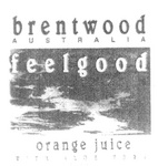 BRENTWOOD AUSTRALIA FEEL GOOD ORANGE JUICE WITH ALOE VERA