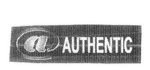 @ AUTHENTIC CLOTHING