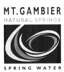 MT. GAMBIER NATURAL SPRINGS SPRING WATER
