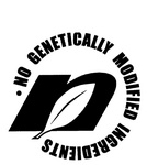 N NO GENETICALLY MODIFIED INGREDIENTS