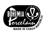 BOHEMIA PORCELAIN MADE IN CZECH REPUBLIC
