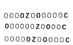 OOOOZOOOOOOC ; OOOOOOZOOOOC ; 00000Z00000C