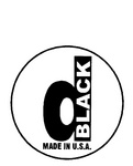 D BLACK MADE IN U.S.A.