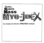 MAXIMIZE MUSCLE MASS MYO-JENEX THE COMPLETE SPORTS PROTEING POWDER
