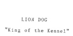 LION DOG 