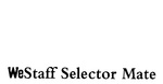 WESTAFF SELECTOR MATE