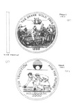 THE DRAKE GOLD BOWL 1588; FOR TRADITION AND THE FUTURE MILLENNIUM 2000