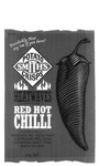 SMITH'S POTATO CRISPS HEATWAVES RED HOT CHILLI DEVILISHLY HOT TRY'EM IF YOU DARE! DANGEROUSLY HOT CHILLIES MIXED WITH WICKEDLY WILD SPICES AND DELICIOUS SMITH'S CRISPS, THEY'RE TOOO GOOD!